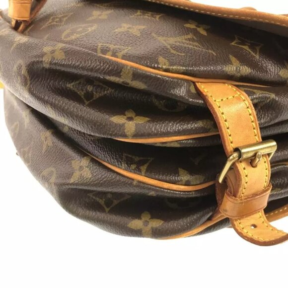 LOUIS VUITTON Saumur Monogram Shoulder Bag Monogram Canvas 779-020325 - Picture 5 of 14